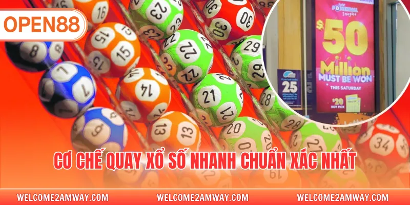 Cơ chế quay xổ số nhanh chuẩn xác nhất