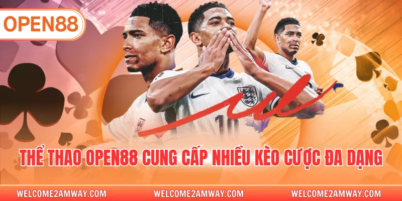 Thể thao OPEN88 cung cấp nhiều kèo cược đa dạng